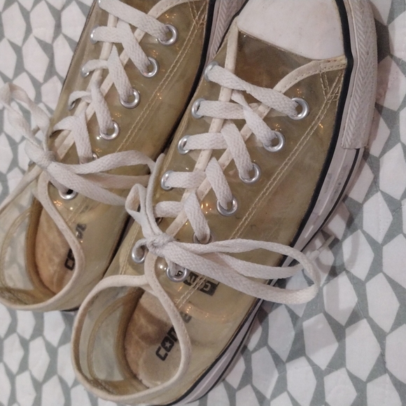 Converse plastic see thru shoes - Picture 2 of 7